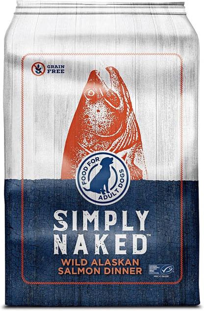 Wild Alaskan Salmon Grain-Free Dog Food | No Chicken or Other Animal by-Products | Rich in Omega 3 & 6 Fatty Acids | Sustainably Sourced Wild Caught Fish | Made in The USA | 11lb Bag