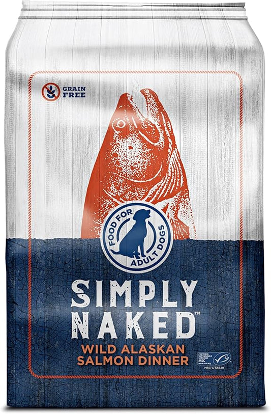 Wild Alaskan Salmon Grain-Free Dog Food | No Chicken or Other Animal by-Products | Rich in Omega 3 & 6 Fatty Acids | Sustainably Sourced Wild Caught Fish | Made in The USA | 11lb Bag