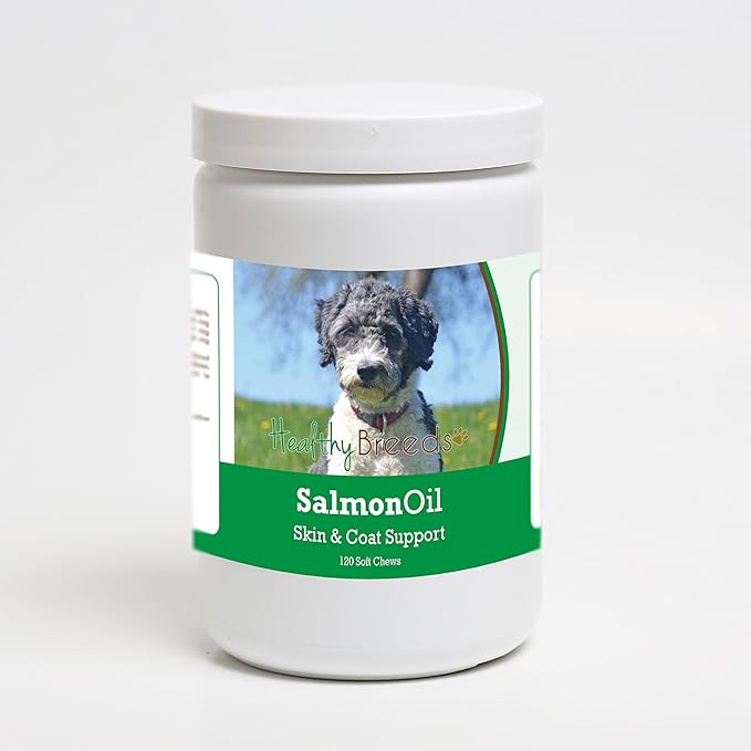 Healthy Breeds Aussiedoodle Salmon Oil Soft Chews 120 Count