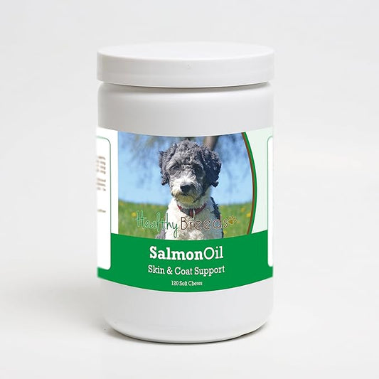 Healthy Breeds Aussiedoodle Salmon Oil Soft Chews 120 Count