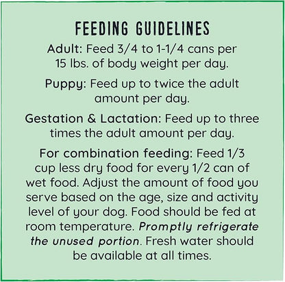 HOUND & GATOS Wet Dog Food, 98% Duck & Liver, case of 12, 13 oz cans, Natural