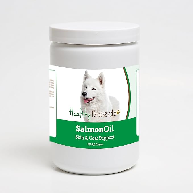 Healthy Breeds Samoyed Salmon Oil Soft Chews 120 Count