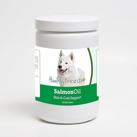 Healthy Breeds Samoyed Salmon Oil Soft Chews 120 Count