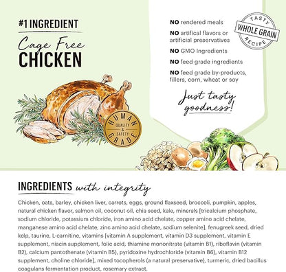 The Honest Kitchen Whole Food Clusters Puppy Whole Grain Chicken Dry Dog Food, 20 lb Bag