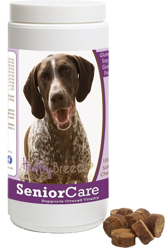Healthy Breeds German Shorthaired Pointer Senior Dog Care Soft Chews 100 Count