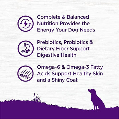 Wellness Complete Health Adult Dry Dog Food, Beef & Barley Recipe, 26 Pound Bag