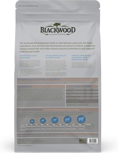 Blackwood Special Diet All Life Stages Dry Dog Food, 15Lb., Catfish & Pearled Barley Recipe, Sensitive Skin and Stomach, Grain Free Dog Food