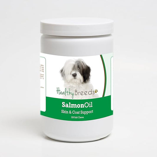 Healthy Breeds Old English Sheepdog Salmon Oil Soft Chews 120 Count