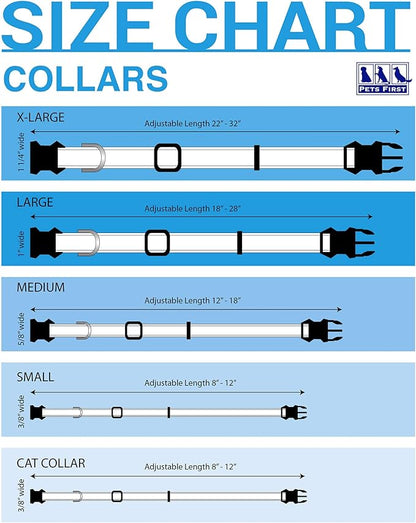 Pets First Collegiate Pet Accessories, Cat Collar, Georgia Bulldogs, One Size