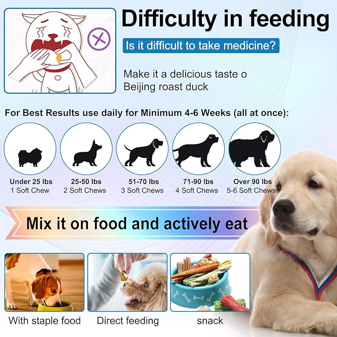 Dog Allergy Relief, Dog Itchy Skin Relief Treats with Fish Oil, Omega 3, Itch Relief Chews for Dogs Seasonal Allergy, Anti Itch for Dogs Allergy Support Supplement (150PCS)