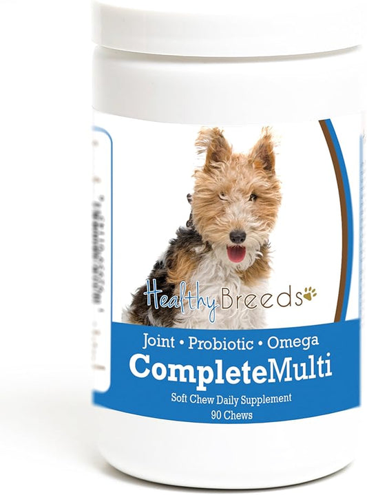 Healthy Breeds Wire Fox Terrier All in One Multivitamin Soft Chew 90 Count