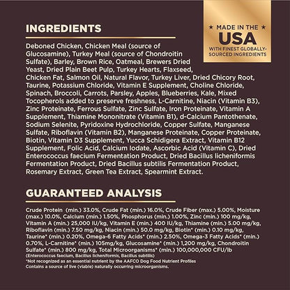 Wellness CORE+ Grained Large Breed Dry Dog Food, Original Deboned Chicken, Chicken Meal & Turkey Meal Recipe, 20 Pound Bag