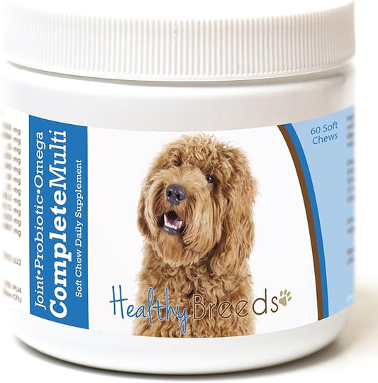 Healthy Breeds Labradoodle All in One Multivitamin Soft Chew 60 Count