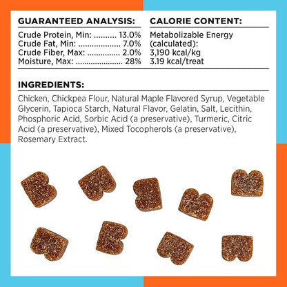 BIXBI Liberty Trainers, Chicken (6 oz, 1 Pouch) - Small Training Treats for Dogs - Low Calorie and Grain Free Dog Treats, Flavorful Pocket Size Healthy and All Natural Dog Treats