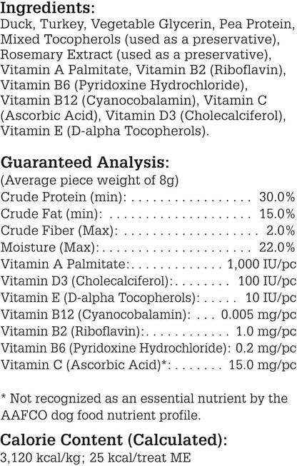 Loving Pets Activpetz Duck Jerky Multivitamin & Immune Maintenance Formula Dog Treat, 7 Oz