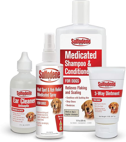 Sulfodene Ear Cleaner for Dogs & Cats 4oz