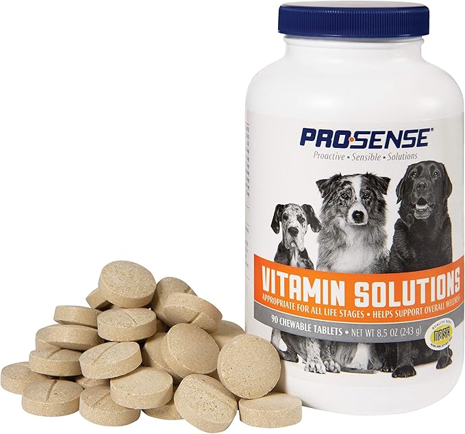 Pro-Sense Vitamin Solutions Chewable Tablets for Dogs