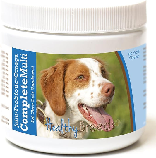 Healthy Breeds Brittany All in One Multivitamin Soft Chew 60 Count