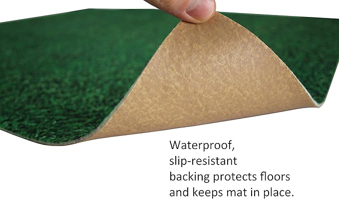Drymate Washable Potty Pad, Potty Training Mat - Reusable Ultra-Thin Potty Pad - 24” x 29”,Green