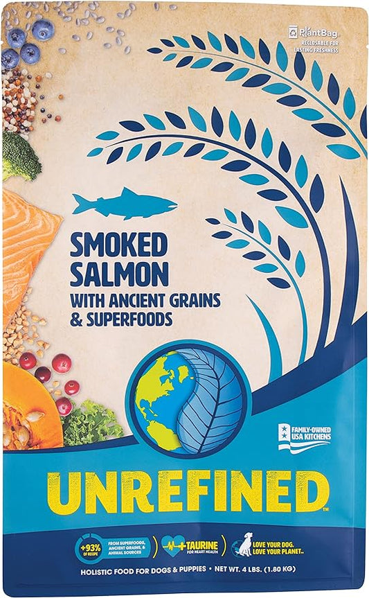 Unrefined Smoked Salmon with Ancient Grains & Superfoods Dry Dog & Puppy Food