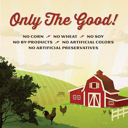 Whole Earth Farms Natural Grain Free Dry Kibble, Wholesome and Healthy Dog Food, Chicken and Turkey Recipe - 4 LB Bag