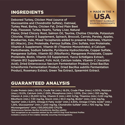Wellness CORE+ Dry Dog Food with Wholesome Grains, Natural Ingredients, Made in USA with Real Freeze-Dried Meat (Adult, Turkey, 4 lbs)