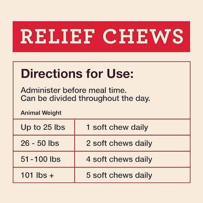 Hemp Well Hemp Relief Dog Soft Chews – Organic Hemp Soft Chews for Dogs, Dog Hip and Joint Supplement for Long Lasting Mobility Support, Calming Dog Anxiety Relief (1 Pack)