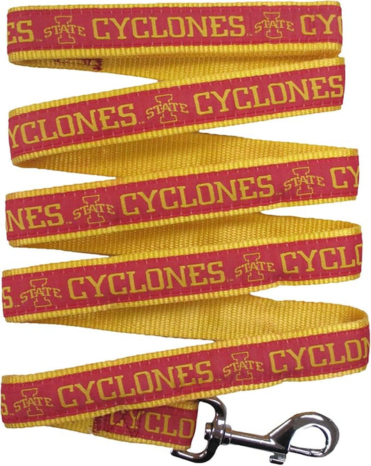 Pets First Collegiate Pet Accessories, Dog Leash, Iowa State Cyclones, Small
