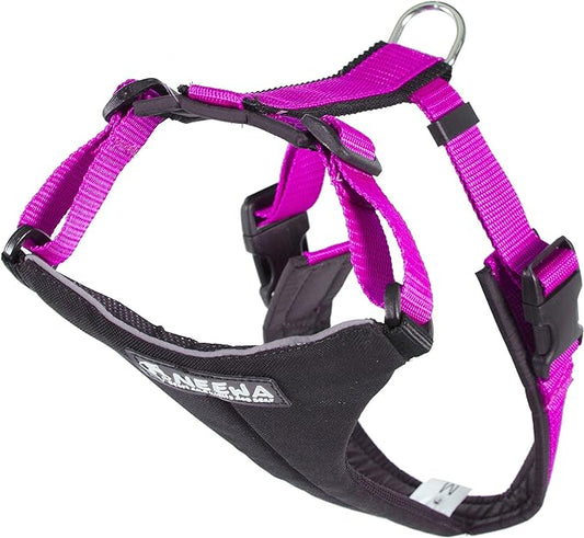 Neewa Dog Running Harness, Dog Hiking Harness (X-Small, Pink), Reflective Dog Harness, Dog Mushing Harness, Pitbull Harness, Husky Harness