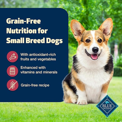Blue Buffalo Freedom Grain-Free Small Breed Wet Dog Food, Supports High Energy Needs, Made in the USA With Natural Ingredients, Chicken, 5.5-oz Cans ( 24 Count)