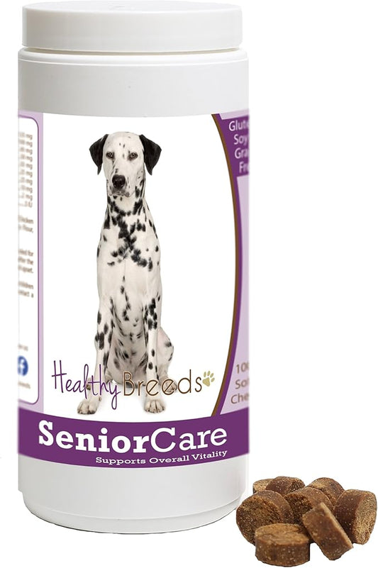 Healthy Breeds Dalmatian Senior Dog Care Soft Chews 100 Count