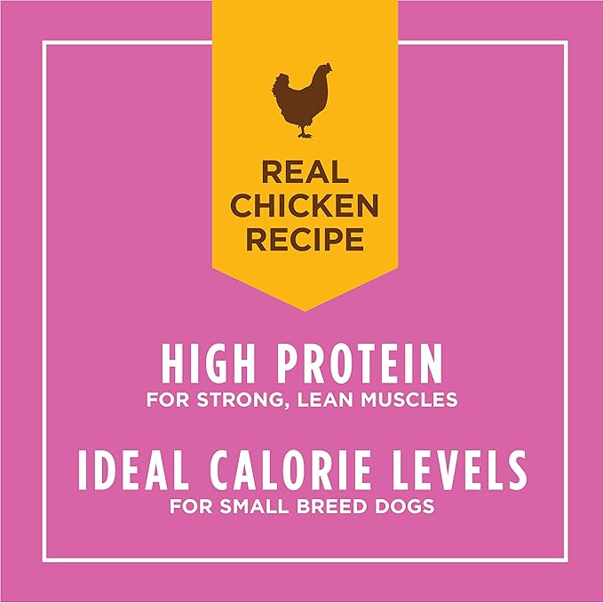 Instinct Original Small Breed Grain Free Real Chicken Recipe Natural Wet Canned Dog Food, 5.5 oz. Cans (Case of 12)