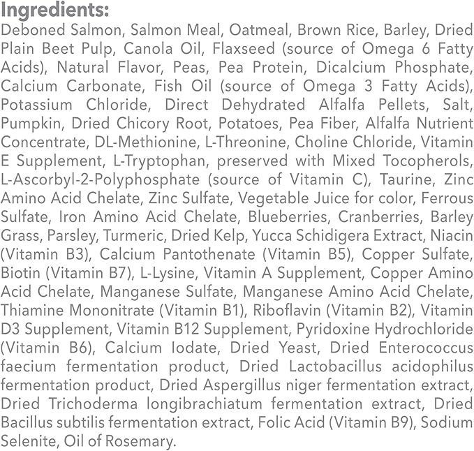 Blue Buffalo True Solutions Perfect Skin & Coat Natural Adult Dry Dog Food, Salmon 24-lb
