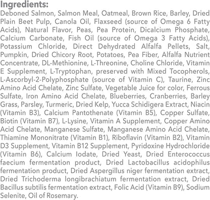 Blue Buffalo True Solutions Perfect Skin & Coat Natural Adult Dry Dog Food, Salmon 24-lb