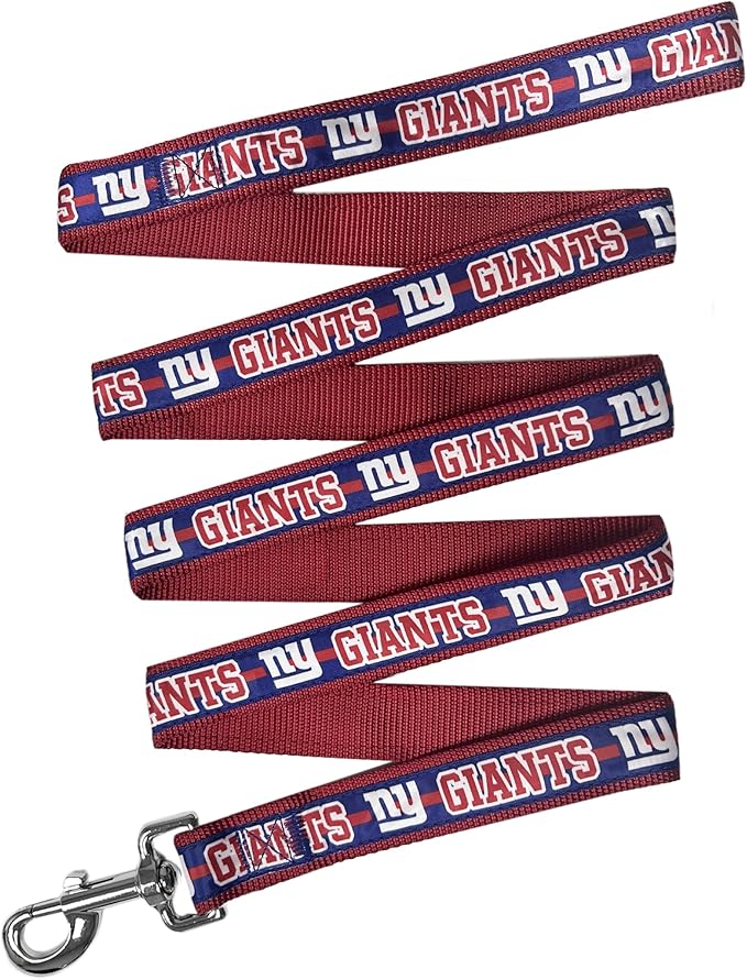 Pets First NFL Pet Leash,Large New York Giants