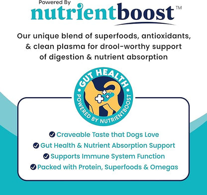 Solid Gold Dog Food Topper - 12 Pack Protein Shreds Wet Dog Food Topper w/Chicken & Carrots - High Protein Meal Toppers for Dogs to Support Muscle Growth and Overall Immunity