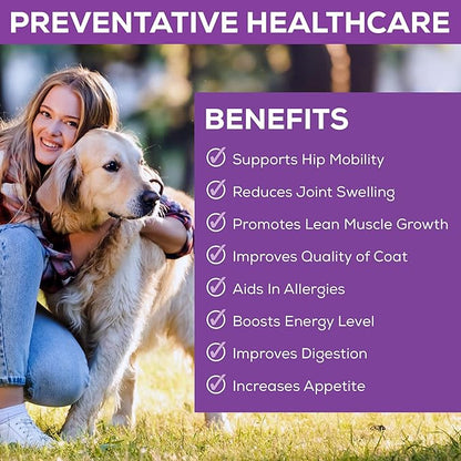 Premium Collagen Gelatin Protein for Dogs, 1Lb 10 Oz