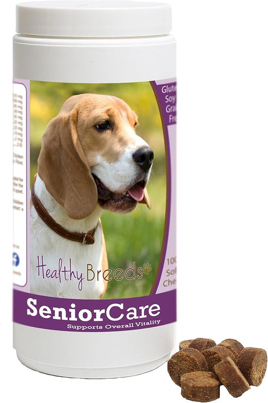 Healthy Breeds Beagle Senior Dog Care Soft Chews 100 Count