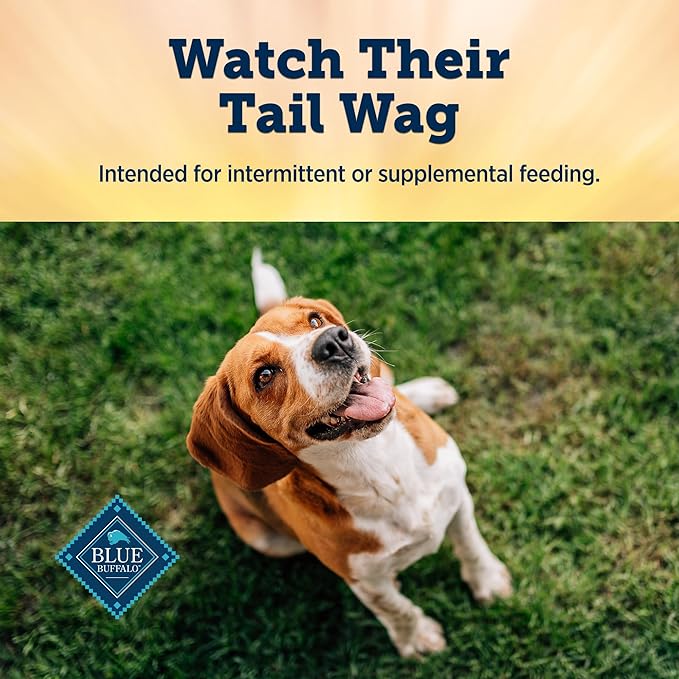 Blue Buffalo True Chews Premium Jerky Cuts Dog Treats, Made in the USA with Natural Ingredients and No Antibiotics Ever, Chicken, 4-oz. Bag