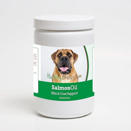 Healthy Breeds Boerboel Salmon Oil Soft Chews 120 Count