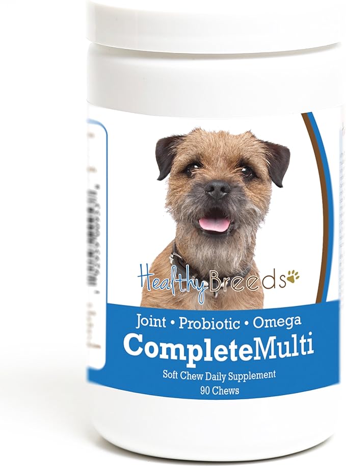Healthy Breeds Border Terrier All in One Multivitamin Soft Chew 90 Count