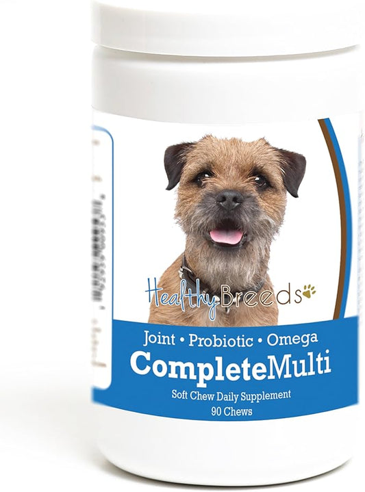Healthy Breeds Border Terrier All in One Multivitamin Soft Chew 90 Count