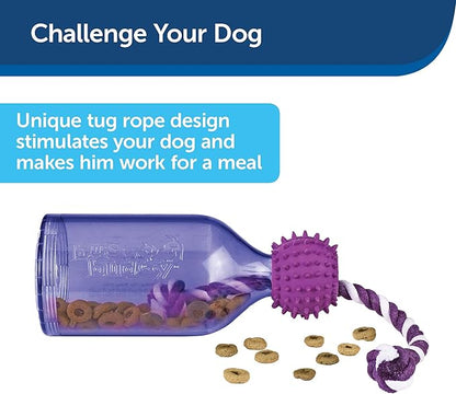 PetSafe Busy Buddy Tug-A-Jug Dog Toy – Slow Feeder and Trainer – Small
