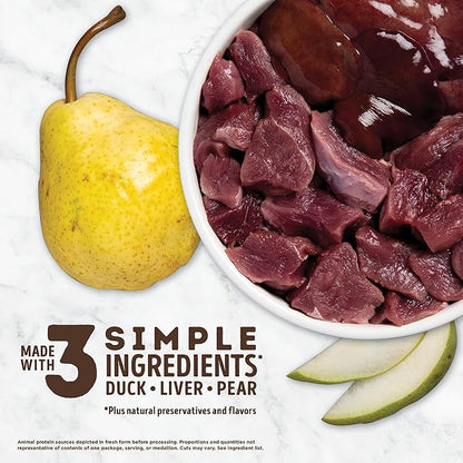ACANA Singles Freeze Dried Dog Treats, Limited Ingredient Grain Free Duck & Pear Recipe, 1.25oz