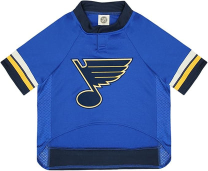 Pets First NHL ST.Louis Blues Jersey for Dogs & Cats, X-Small. - Let Your Pet be a Real NHL Fan!