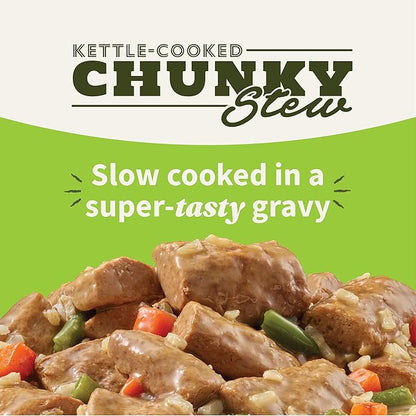 Halo Elevate Wet Dog Food, Kettle Cooked Chunky Healthy Grains Chicken Stew with Carrots, Green Beans & Brown Rice, 12.7oz (Pack of 6)