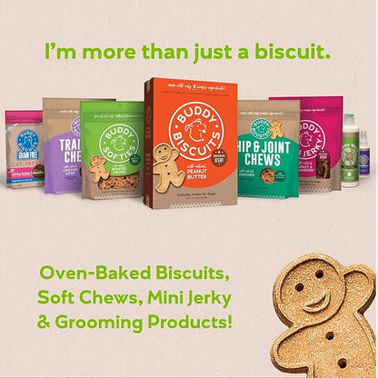 Buddy Biscuits 14 oz Box of Grain-Free Crunchy Dog Treats Made with Natural Roasted Chicken