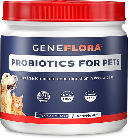 Digestive Enzymes and Probiotics for Dogs, Cats, Rabbits and More to Boost Immunity, Relieve Allergies, Reduce Doggy Breath, Reduce Diarrhea and Gas, and Promote Regular Bowel Movements
