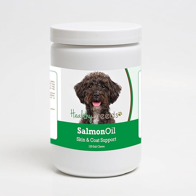 Healthy Breeds Schnoodle Salmon Oil Soft Chews 120 Count