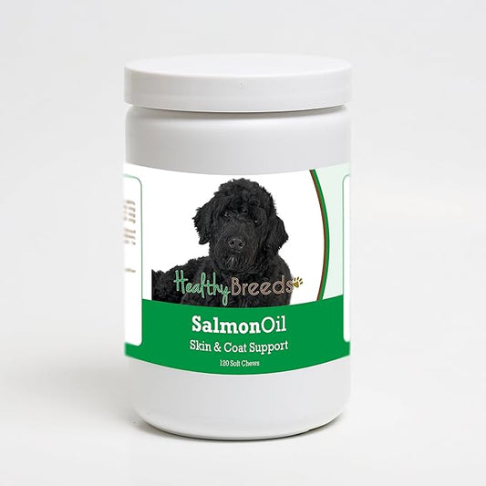 Healthy Breeds Portuguese Water Dog Salmon Oil Soft Chews 120 Count